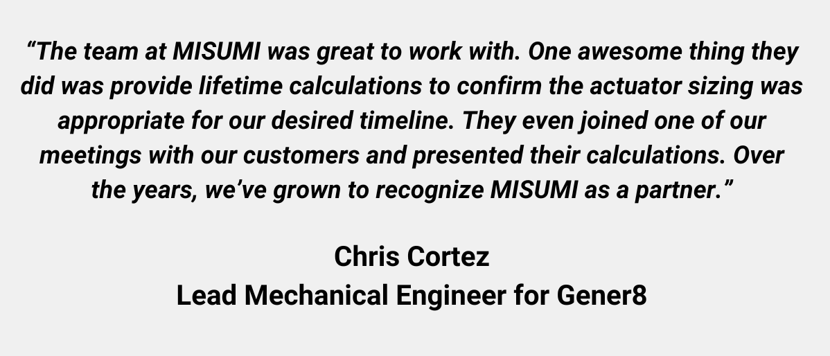 misumi customers